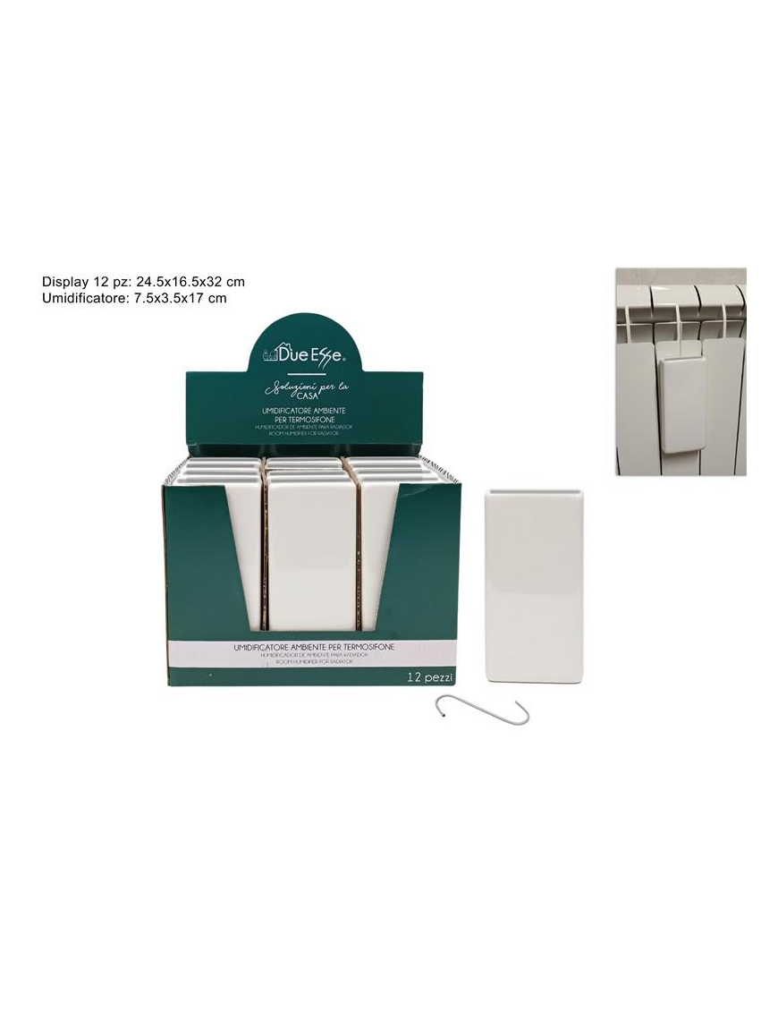 EVAPORATORE 17cm BIANCO LISCIO