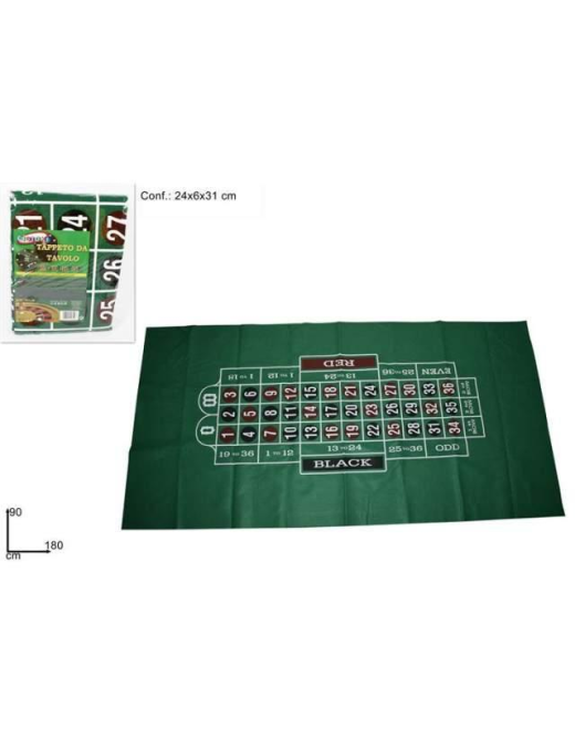 ROULETTE GAME CARPET 90x180