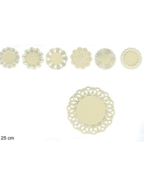 L.FELTRO CENTRINO 25cm CREMA MA002870$$