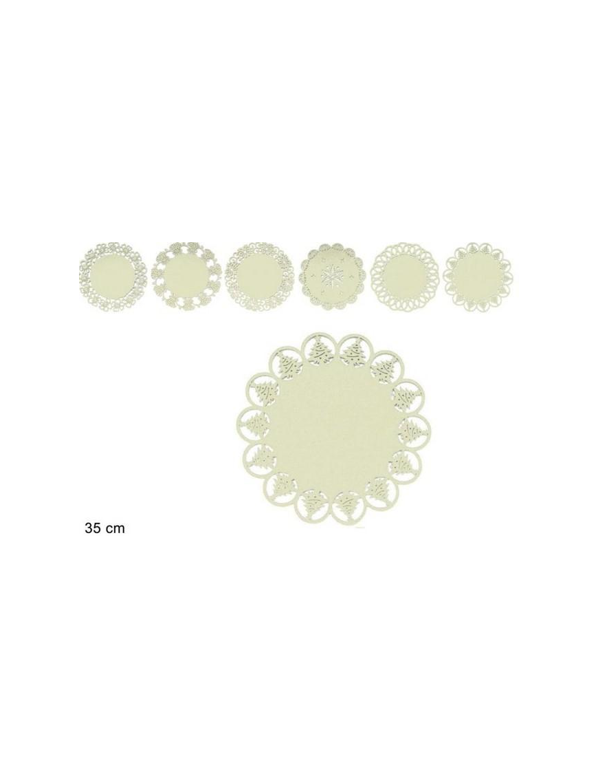 L.FELTRO CENTRINO 35cm CREMA MA002871$$