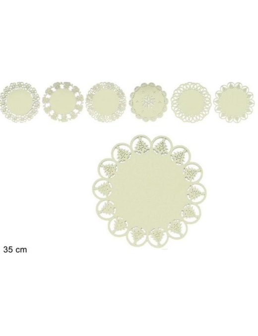 L.FELTRO CENTRINO 35cm CREMA MA002871$$