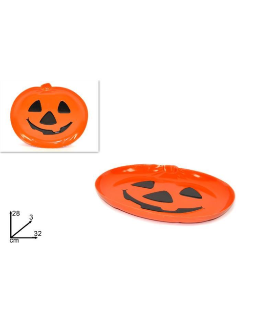 PIATTO ZUCCA HALLOWEEN 32cm