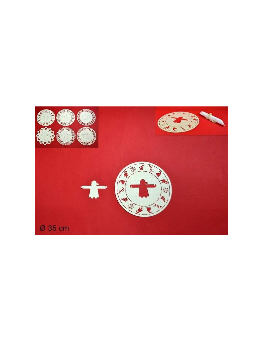 L.FELTRO TOVAGLIETTA+P/TOV. 35cm CREMA$$
