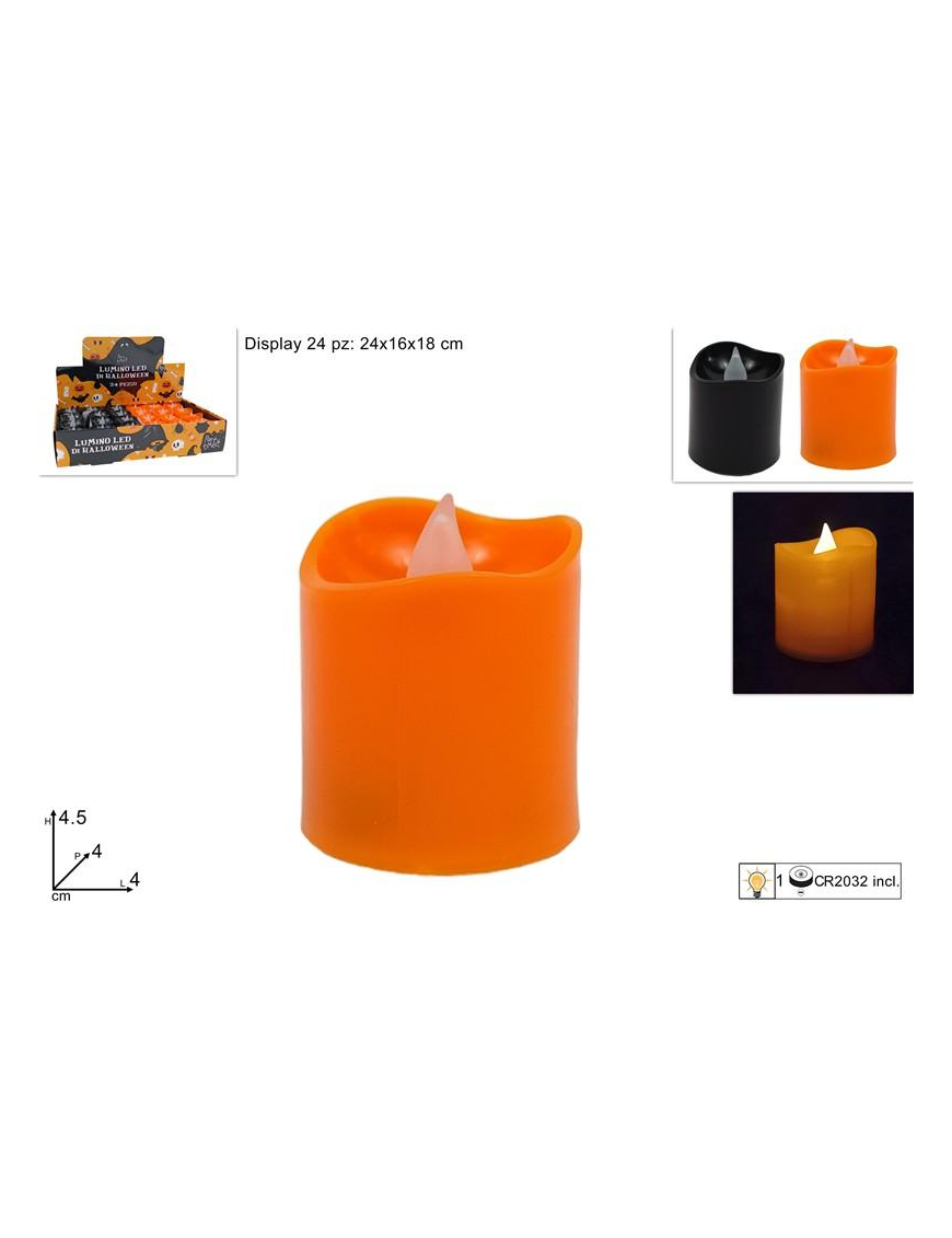 LUMINO LED HALLOWEEN 4x4x4,5cm