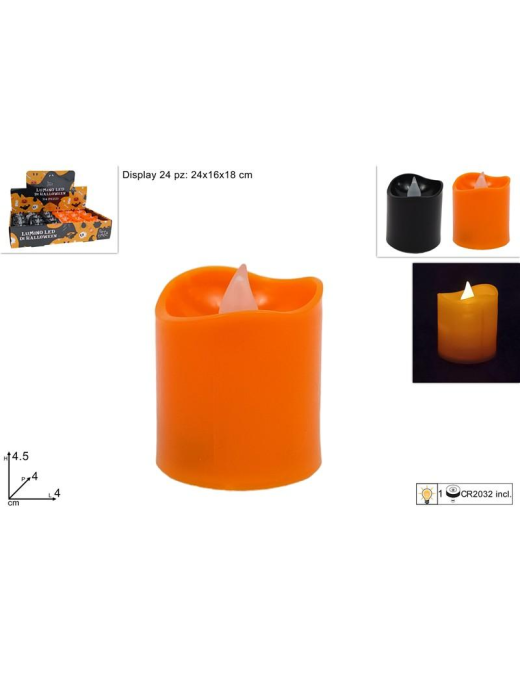 HALLOWEEN LED TIGHT 4x4x4.5cm