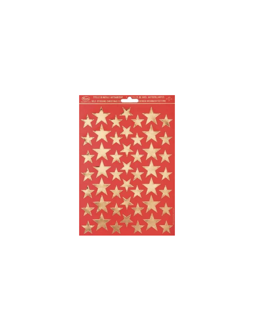 STELLE ADESIVE ORO  PICCOLECOLORE ORO
