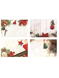 ENVELOPE + MERRY CHRISTMAS CARD 100 pieces FORMAT 4