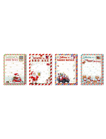 CHRISTMAS LETTER 12x18cm 50159