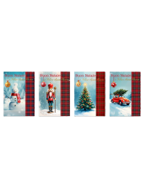 CHRISTMAS GREETING CARDS 12x18cm