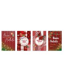 BIGLIETTI AUGURI NATALE 12x18cm