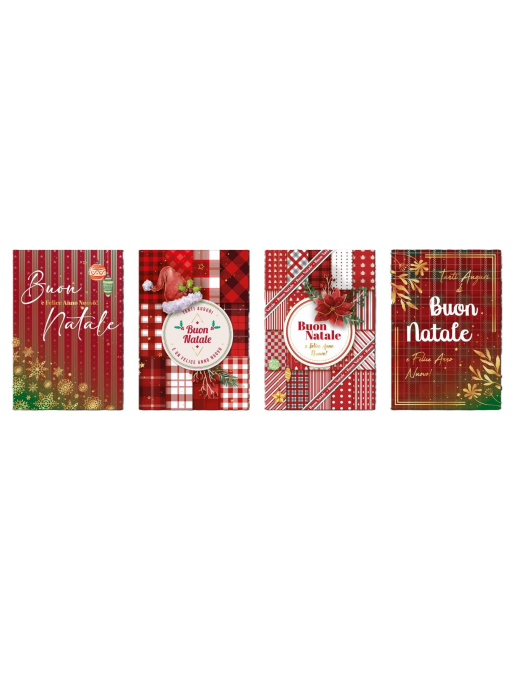 CHRISTMAS GREETING CARDS 12x18cm