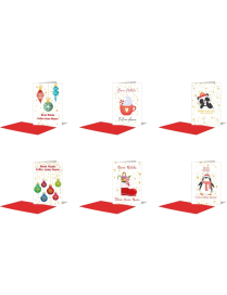BIGLIETTI AUGURI NATALE  9x14 50211