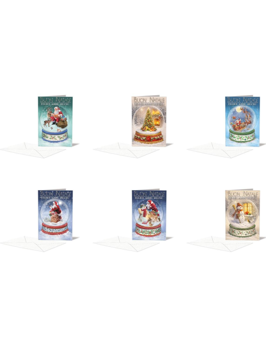 BIGLIETTI AUGURI NATALE  9x14 50213