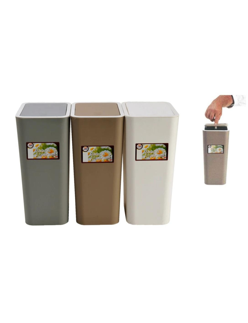 PATTUMIERA C/PULSANTE 16lt 0582