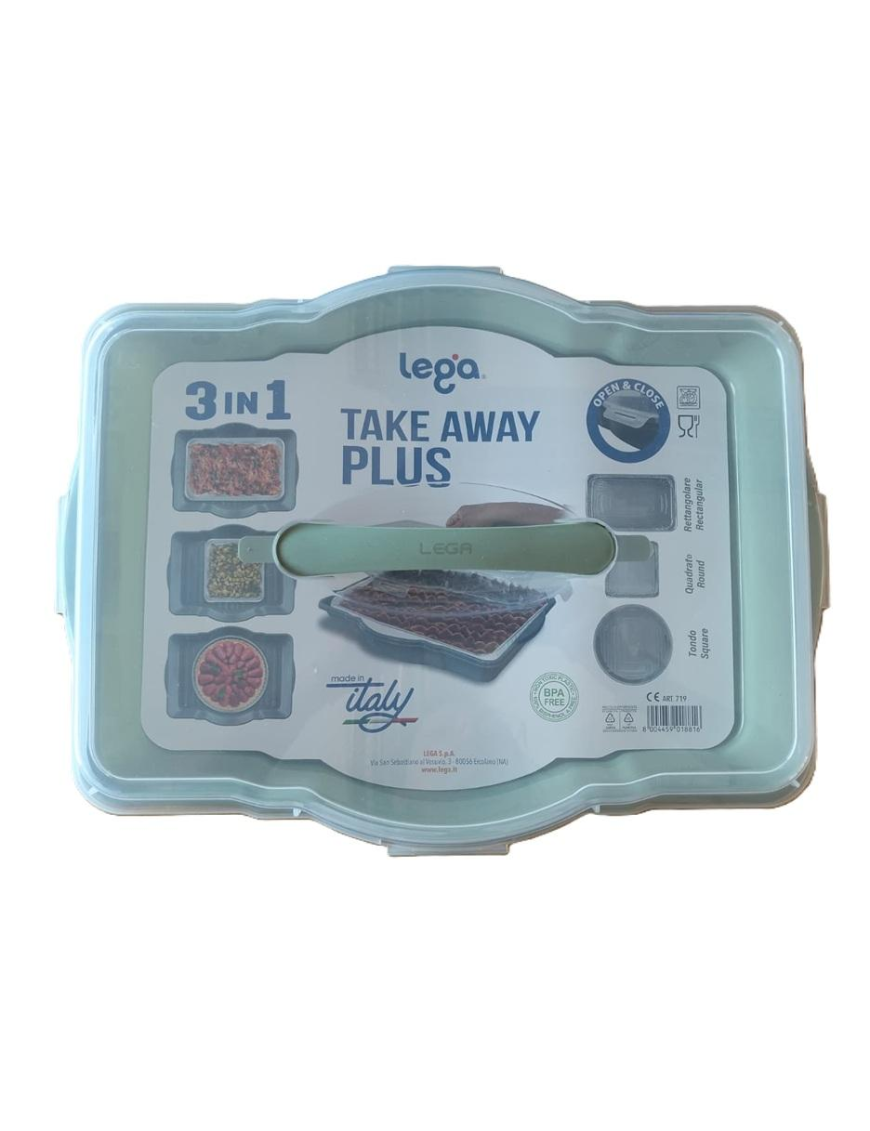 CONTENITORE TAKE AWAY PLUS 3in1 0719