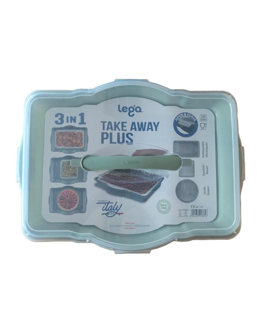 CONTENITORE TAKE AWAY PLUS 3in1 0719