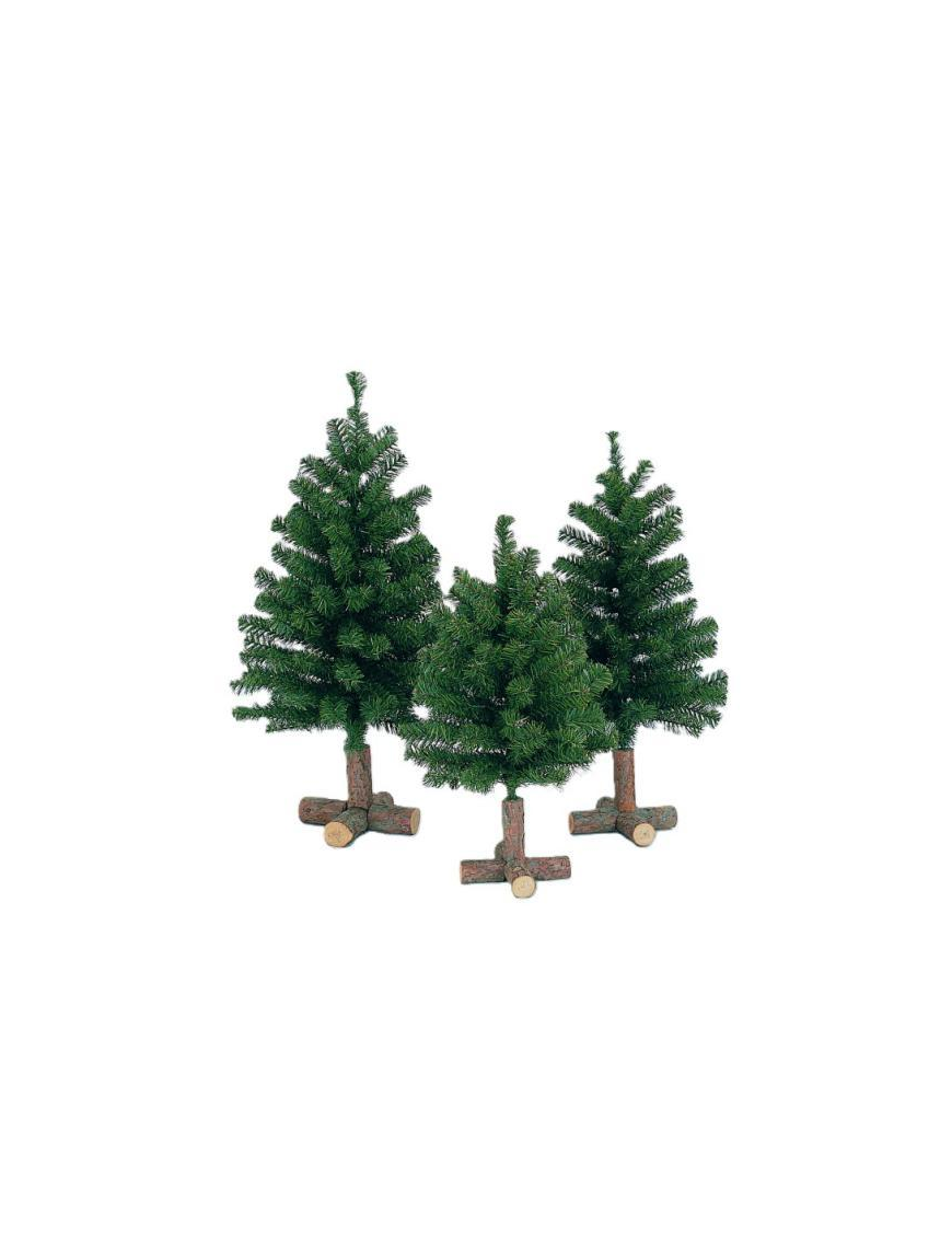 ALBERELLO NATURALE 60cm CON BASE IN  LEGNO