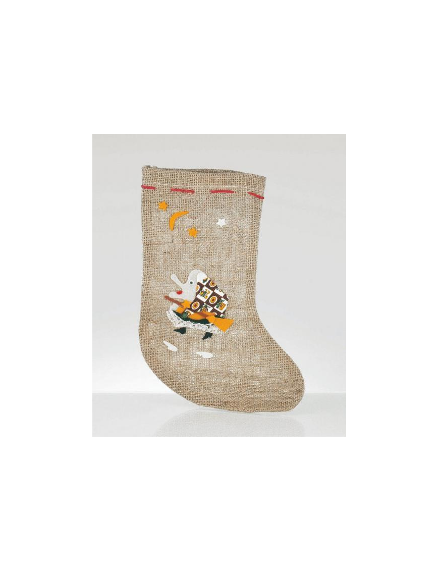 CALZA JUTA 28cm CON BEFANA
