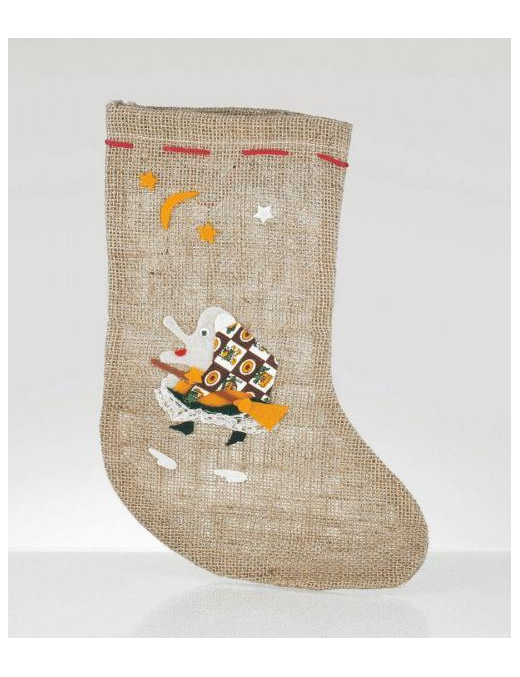CALZA JUTA 28cm CON BEFANA