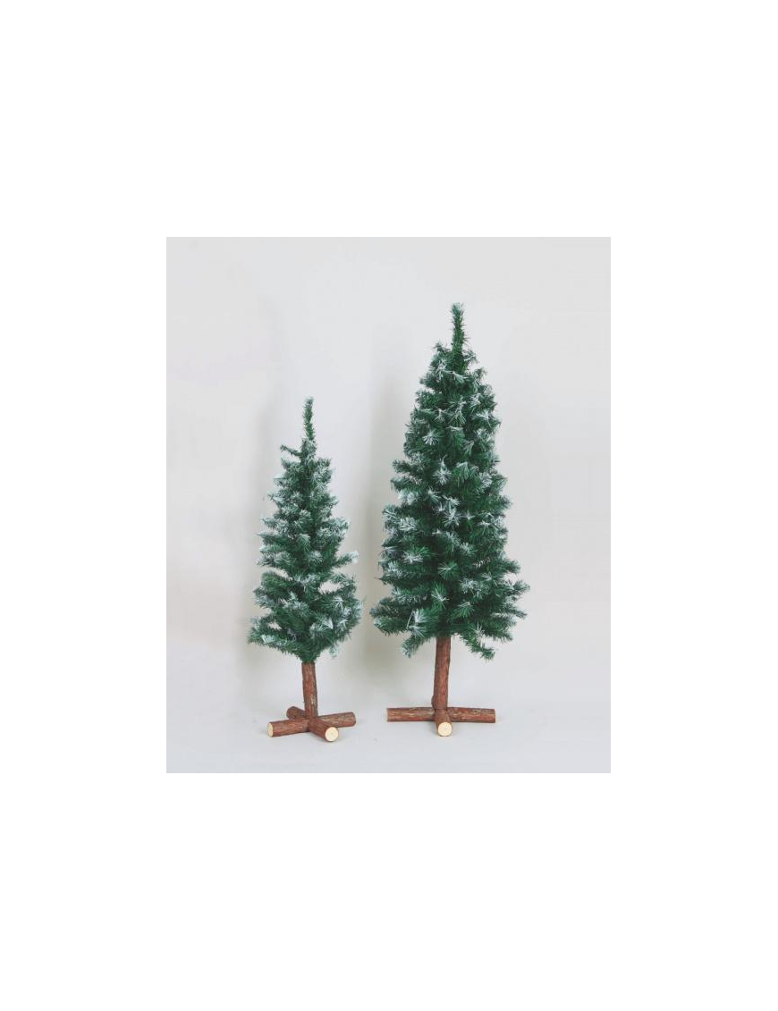 ALBERELLO INNEVATO 70cm C/BASE LEGNO