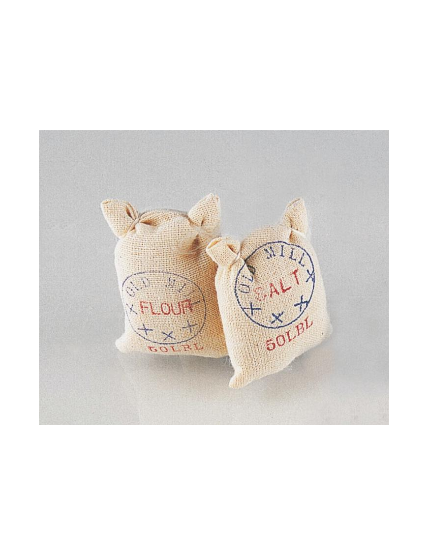 NATIVITY ACCESSORIES WHEAT BAGS 2 pieces. 4cm