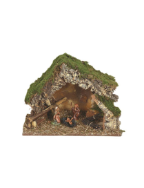HUT 36x26x16 WITH NATIVITY
