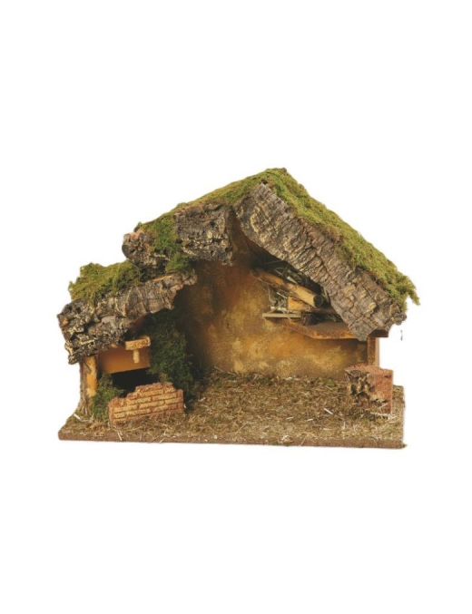 CAPANNA VUOTA 36x26x16cm CON FONTANA