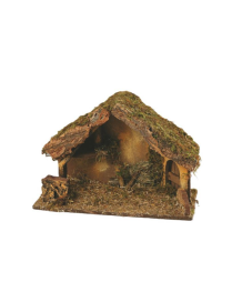 EMPTY HUT 36x26x16cm WITH DOOR