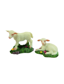 RESIN NATIVITY ANIMALS SHEEP 5cm ASSORTED MODEL