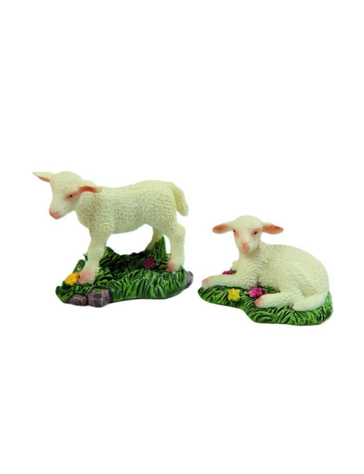 RESIN NATIVITY ANIMALS SHEEP 5cm ASSORTED MODEL