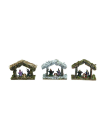 CAPANNA 14x6x10cm C/NATIVITA' PR-2339
