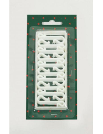 HOOKS 70 pieces. WHITE