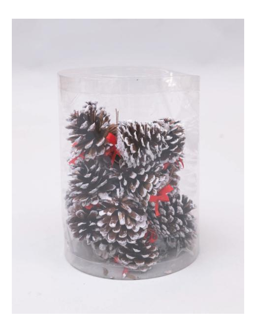 PINECONES WITH SNOWY TIPS 30 pieces