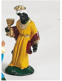 PERSONAGGIO NATIVITa' RE MAGIO 10cm N.1 MELCHIORR