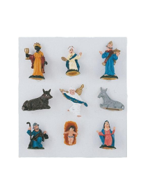 NATIVITY SET 5cm 9 pieces
