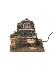 FUOCO ELETTRICO 19x13x16cm CON CUCINA