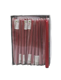 CANDELA LISCIA ROSSA 25cm
