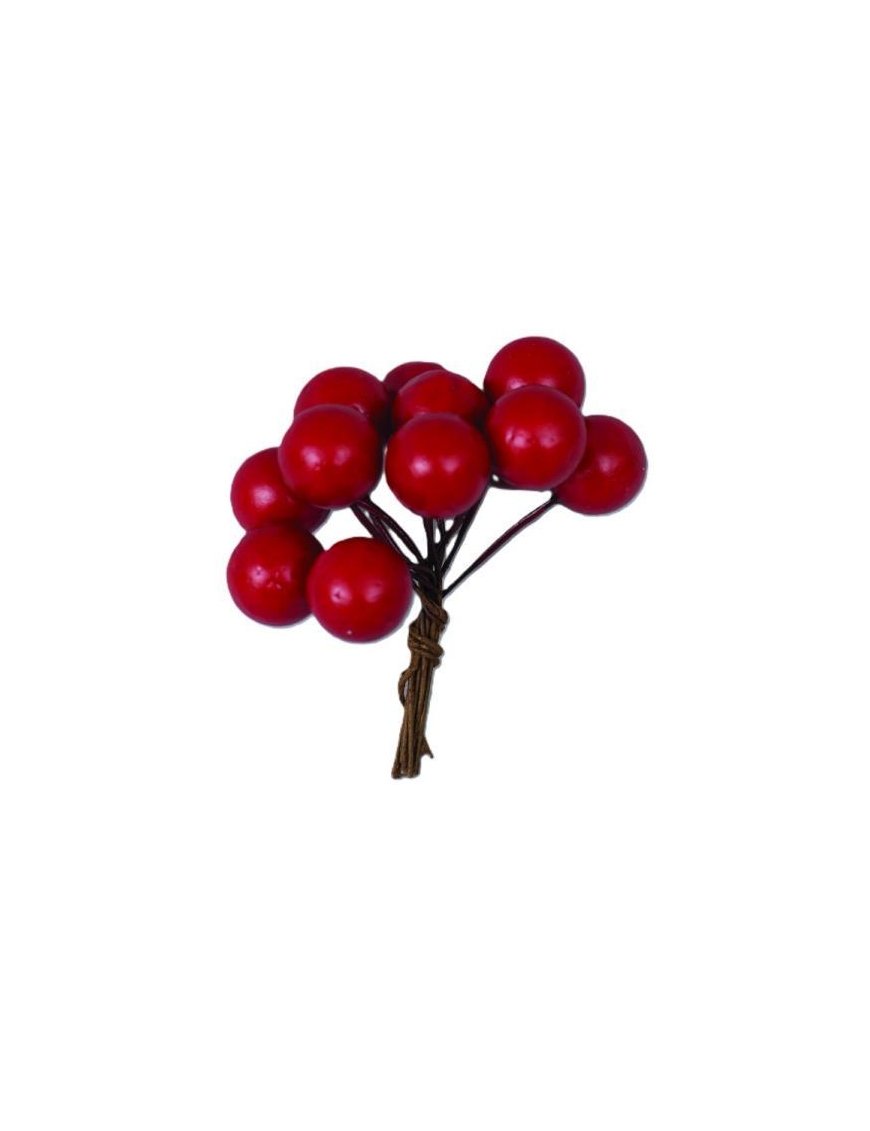 BACCHE ROSSE 15mm 15mm