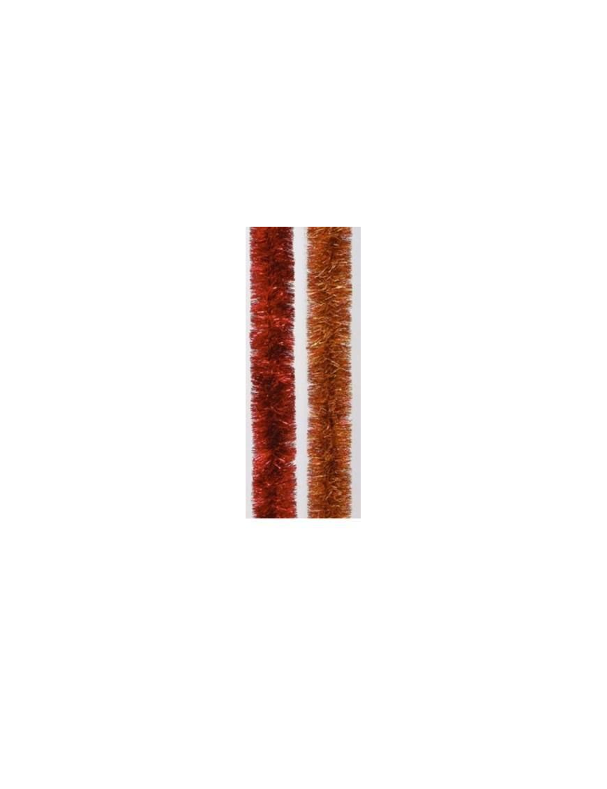 ROSSO FILO GOFFRATO mm80x2,5mt F-226/8$$