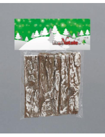 ACCESSORIES FOR NATIVITY BARK WOODEN SNOW 10 pieces