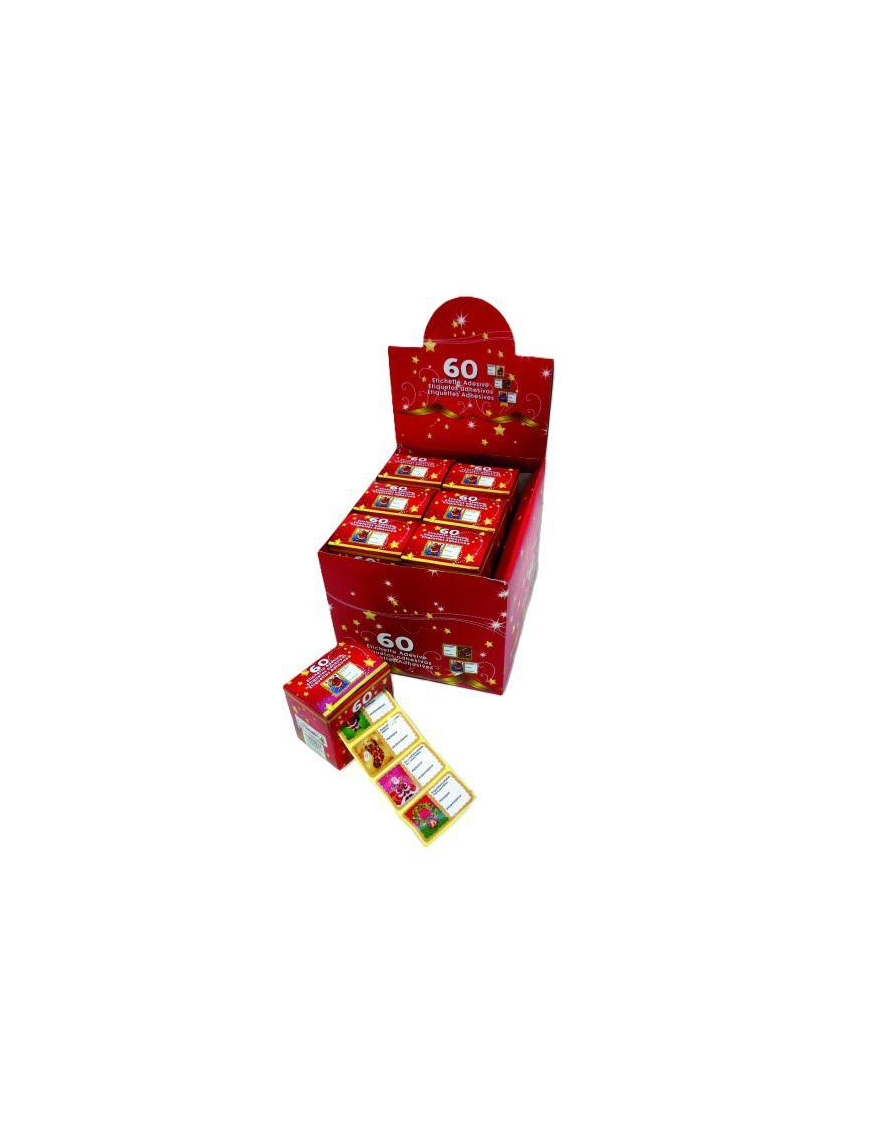 ADHESIVE STICKERS 60 pieces