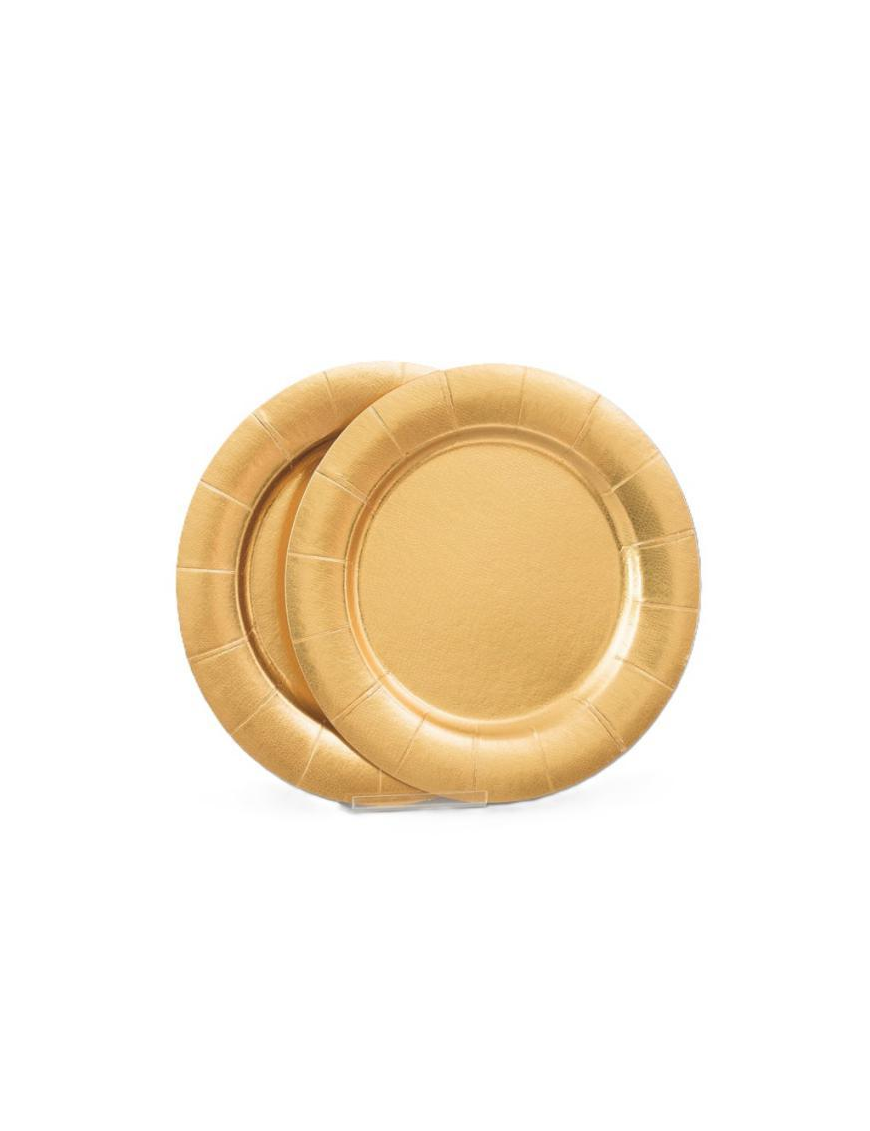 SOTTOPIATTO ORO METALLIZZATO 33cm 2pezzi