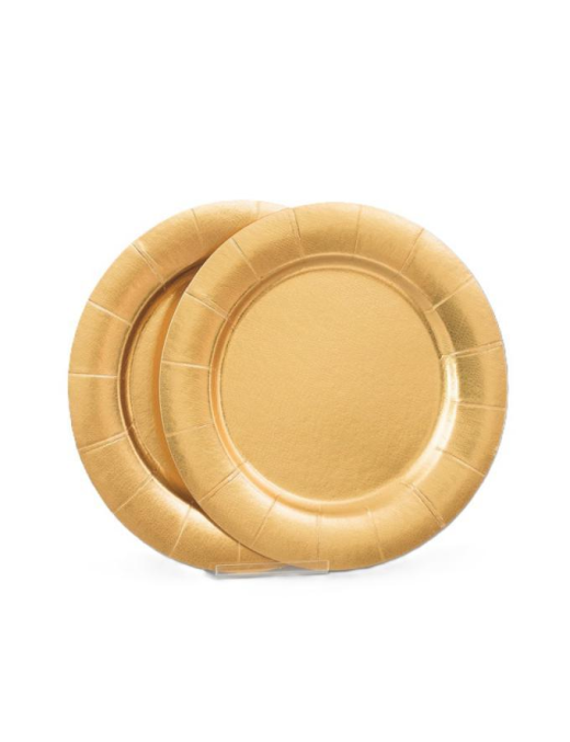 SOTTOPIATTO ORO METALLIZZATO 33cm 2pezzi