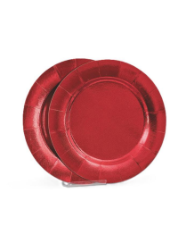 SOTTOPIATTO ROSSO 33cm 2 PEZZI