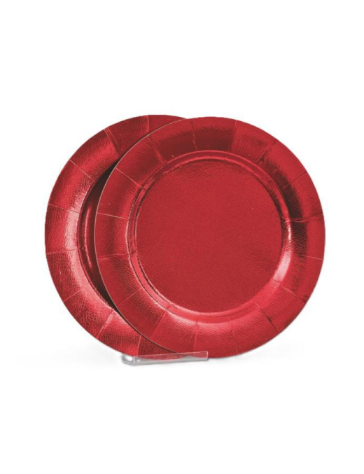 SOTTOPIATTO ROSSO 33cm 2 PEZZI