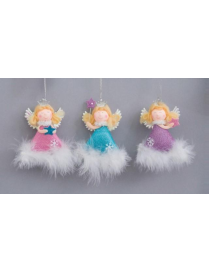 L.ESP. ANGELO VESTITO GLITTER 11cm $$