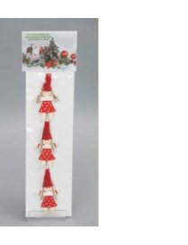 DECORAZIONE BIMBA LEGNO 3pz 3,3cm $$