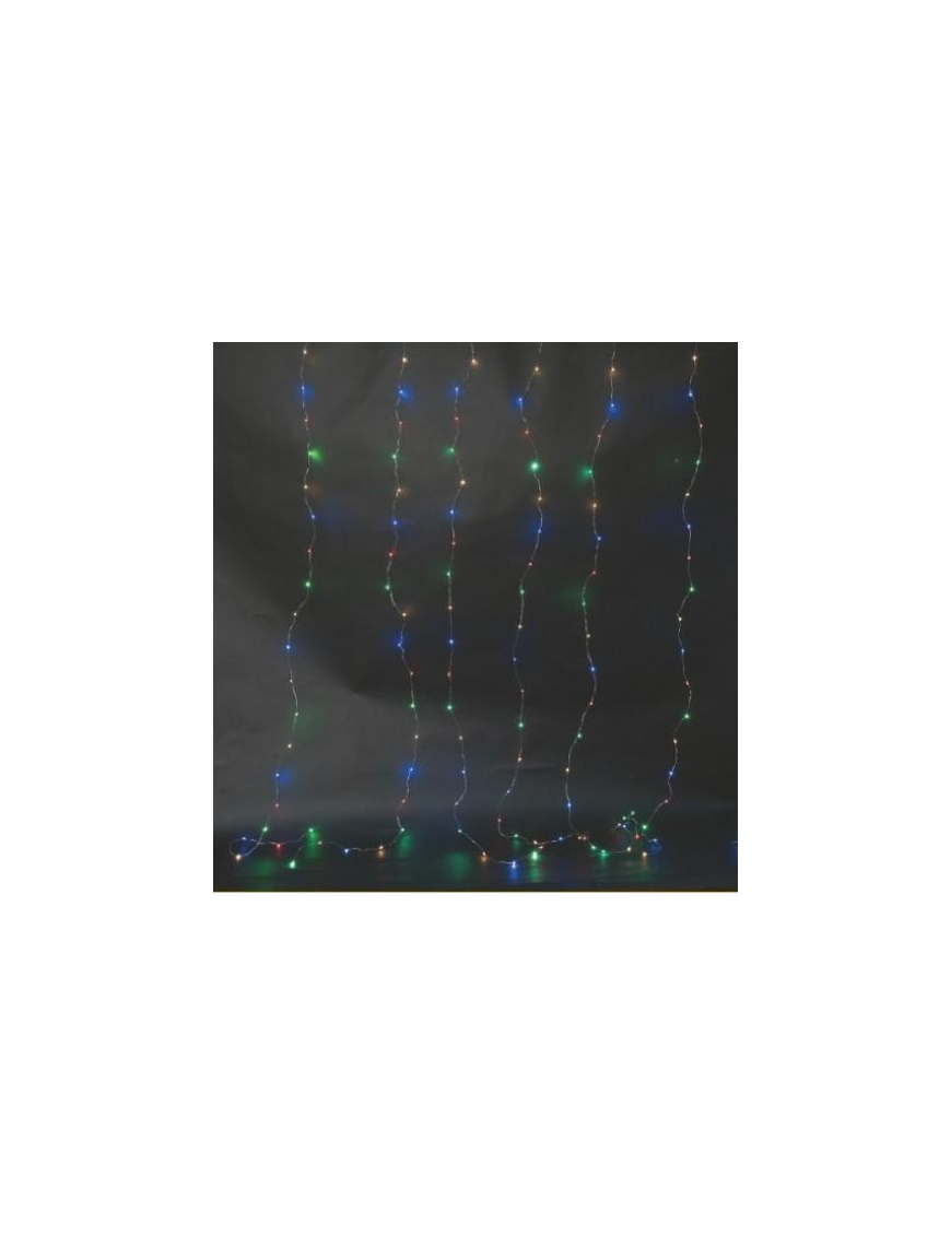 MULTICOLOR MICROLED TENDA 150 LUCI 3x1$$