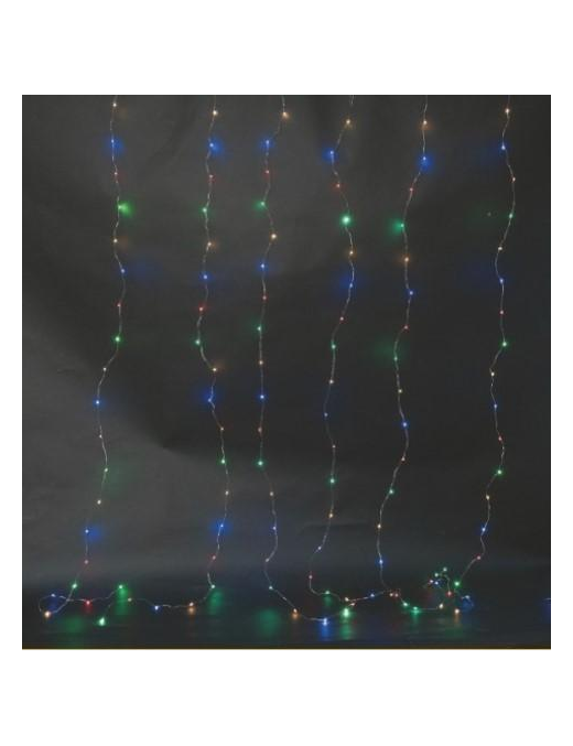 MULTICOLOR MICROLED TENDA 150 LUCI 3x1$$