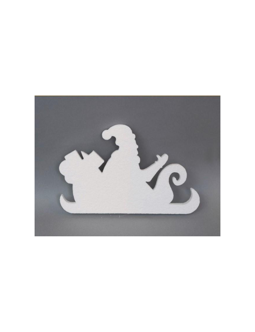 POLISTIROLO SLITTA BABBO 35x22cm FA-30$$